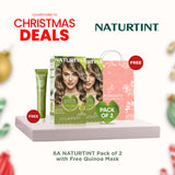 Naturtint Hair Color 8A Pack of 2 - FREE Naturtint Hair Food Quinoa 30ml