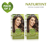 Naturtint Hair Color 4G Pack of 2 - FREE Naturtint Hair Food Quinoa 30ml