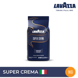 Lavazza Whole Bean Coffee- Supercrema 1kg, Italy