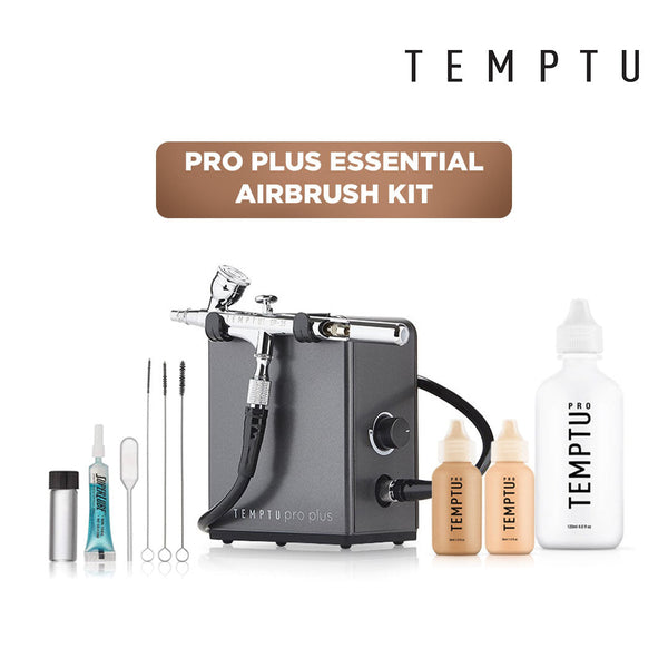 Holiday Bundle Temptu Pro Plus Essential Airbrush Kit - Airbrush Compressor