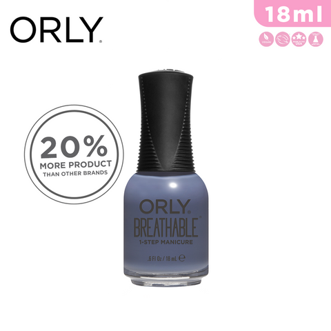 Orly Breathable Nail Lacquer Color De-stressed Denim 18ml