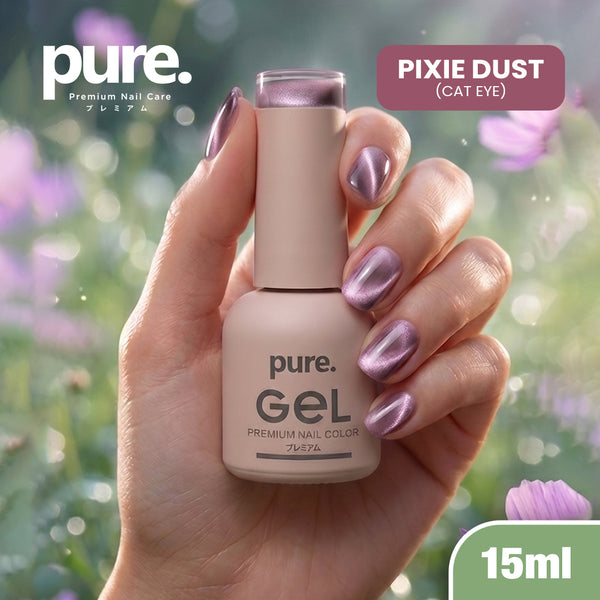 Pure Gel Cat Eye Premium Nail Polish Pixie Dust 15ml