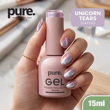 Pure Gel Cat Eye Premium Nail Polish Unicorn Tears 15ml