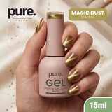 Pure Gel Cat Eye Premium Nail Polish Magic Dust  15ml