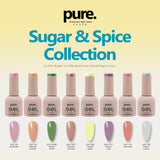 Pure. Gel Premium Nail Color Sugar and Spice Collection Bundle
