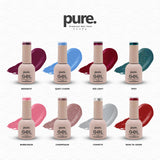 Pure. Gel Premium Nail Color Into The Night Collection Bundle