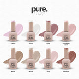 Pure. Gel Premium Nail Color Latte Love Collection Bundle