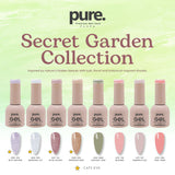 Pure. Gel Premium Nail Color Secret Garden Collection Bundle