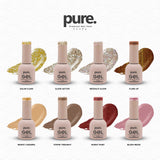 Pure. Gel Premium Nail Color Golden Hour Collection Bundle