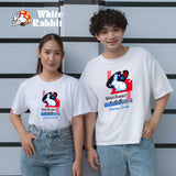 Limited Edition Dri-Fit White Rabbit T-Shirt Creamy Candy – Unisex, Quick-Dry Sports & Casual Wear