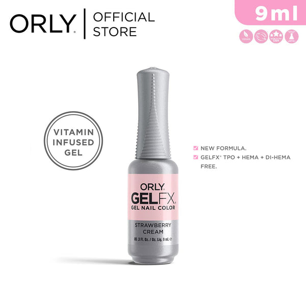 Orly Gel Fx Nail Color Strawberry Cream 9ml