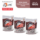 White Rabbit Chocolate Creamy Candy - 100% Original 180g (PACK OF 3)