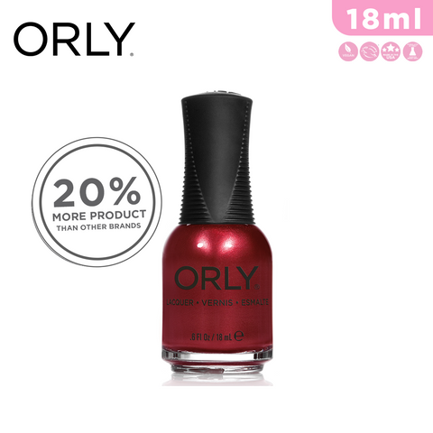 Orly Nail Lacquer Color Shimmering Mauve 18ml