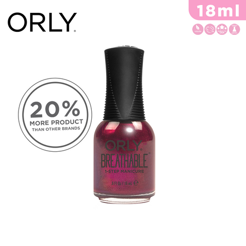 Orly Breathable Nail Lacquer Color Don't Take Me For Garnet 18ml