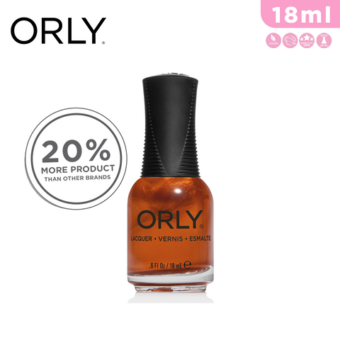 Orly Nail Lacquer Color Valley Of Fire 18ml