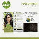 Naturtint Hair Color 2N Pack of 3 - FREE Naturtint Hair Food Quinoa 30ml