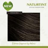 Naturtint Hair Color 2N Pack of 3 - FREE Naturtint Coloring Kit 6 Elements