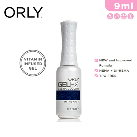 Orly Gel Fx Color In The Navy 9ml