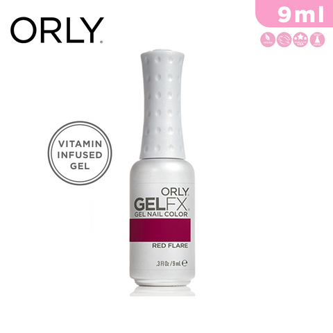 Orly Gel Fx Color Red Flare 9ml