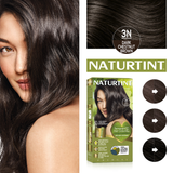 Naturtint Hair Color 3N Pack of 3 - FREE Naturtint Hair Food Quinoa 30ml