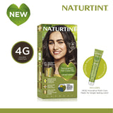 Naturtint Hair Color 4G Pack of 3 - FREE Naturtint Hair Food Quinoa 30ml