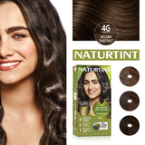 Naturtint Hair Color 4G Pack of 3 - FREE Naturtint Hair Food Quinoa 30ml