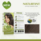 Naturtint Hair Color 4N Pack of 3 - FREE Naturtint Coloring Kit 6 Elements