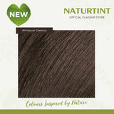 Naturtint Hair Color 4N Pack of 3 - FREE Naturtint Coloring Kit 6 Elements