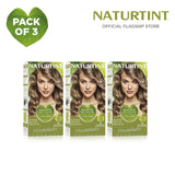 Naturtint Hair Color 8A Pack of 3 - FREE Naturtint Coloring Kit 6 Elements