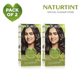 Naturtint Hair Color 4G Pack of 2 - FREE Naturtint Hair Food Quinoa 30ml