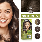 Naturtint Hair Color 5N Pack of 3 - FREE Naturtint Hair Food Quinoa 30ml