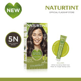 Naturtint Hair Color 5N Pack of 3 - FREE Naturtint Coloring Kit 6 Elements