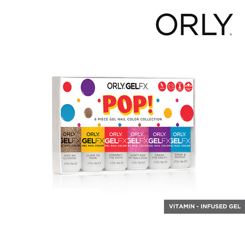 Orly Gel Fx Lacquer Color Pop Summer 2022- 6pix set