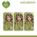 Naturtint Hair Color 8A Pack of 3 - FREE Naturtint Hair Food Quinoa 30ml