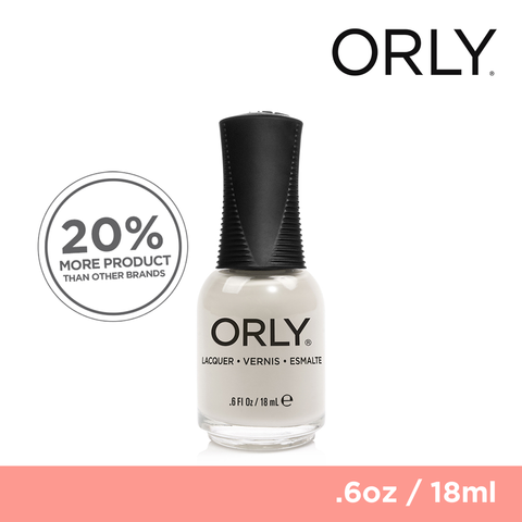 Orly Nail Lacquer Color Ceci N'est Pas Blanc 18ml