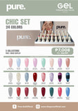 Pure. Gel Premium Nail Color Chic Set