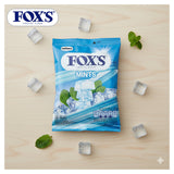 Fox's Candy Crystal Clear Mint Oval Flowrap Candy 90g