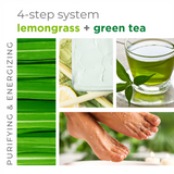 BCL Spa Organics 4-System Starter Kit - Lemongrass + Green Tea 16oz