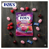 Fox's Candy Crystal Clear Berries Oval Flowrap Candy 125g - Pack of 3