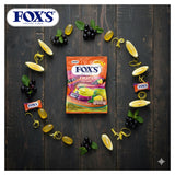 Fox's Fruits Oval Flowrap Candy 125g - Pack of 3
