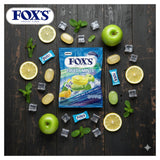 Fox's Candy Crystal Clear Fruitymints Oval Flowrap Candy 125g - Pack of 24