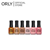 Orly Breathable Nail Lacquer Color Glow and Behold 18ml - 6pix Set