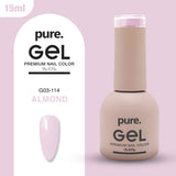 Pure. Gel Premium Nail Color Almond 15ml
