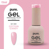 Pure. Gel Premium Nail Color Cotton Candy 15ml