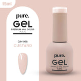Pure. Gel Premium Nail Color Custard 15ml