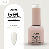 Pure. Gel Premium Nail Color White Chic 18ml