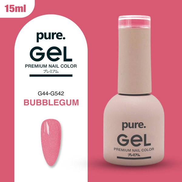Pure. Gel Premium Nail Color Bubblegum 15ml