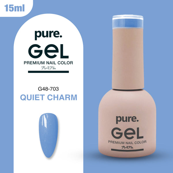 Pure. Gel Premium Nail Color Quiet Charm 15ml