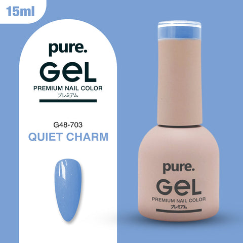 Pure. Gel Premium Nail Color Quiet Charm 15ml