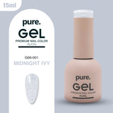 Pure. Gel Premium Nail Color Midnight Ivy 15ml